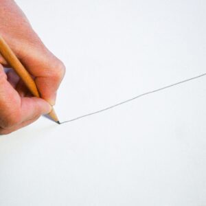 A pencil line on paper. What's stopping you?